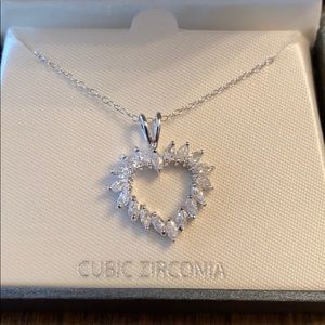 Sterling Silver Heart Necklace